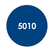 50 mini plateaux Bleu Gentiane