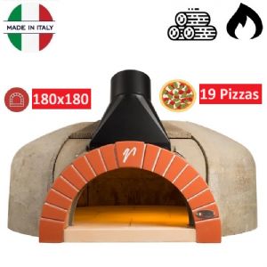 Four en kit bois ou gaz 19 pizzas 180x180 cm