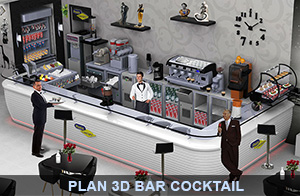 plan3d bar cocktail