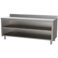 Table armoire basic 800 X 700 X 850 mm avec dossert h 100 mm