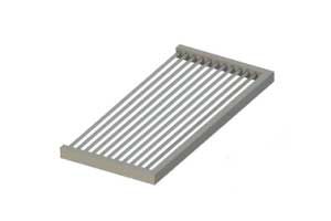 1/2 GRILLE GHPI-F2/750 (BARRE RONDE)