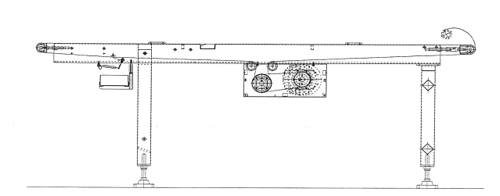 4) Convoyeur L=700 Mod MCI 690