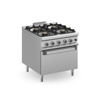 4 FEUX VIFS SUR FOUR GAZ