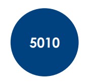 50 Mini plateaux triangle Bleu