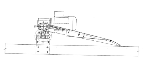 9) Bandes convoyeuses superimposantes Mod NPP/200