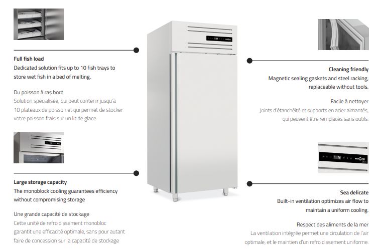 Frigo a poisson 1 porte positive