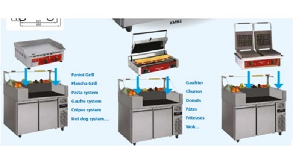 Desserte réfrigérée occasion
