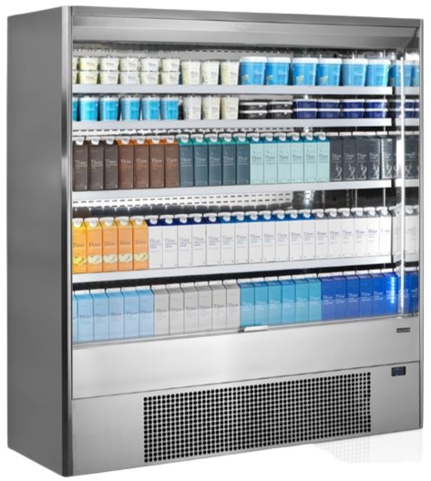 Vitrine réfrigérée libre service Vitrine réfrigérée libre service