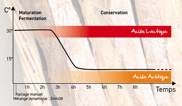fermenteur à levain jac tradilevain 110L