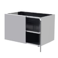 Armoire 1280 x 680 x 670 mm avec étagère version droite