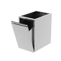 Armoire 600 x 680 x 710 mm avec récipient