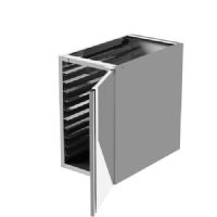 Armoire 650 x 550 x 670 mm avec glissières pour plaques GN 1/2