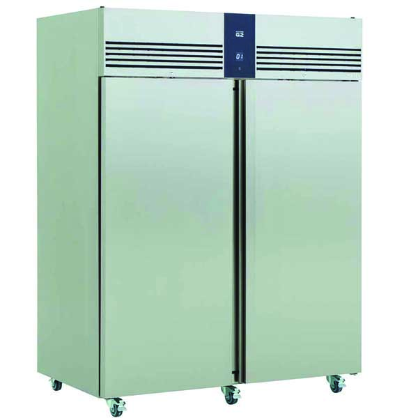 Congélateur armoire réfrigérée température négative en inox 2P 1400L