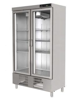 Armoire frigorifique S-Line 125 2 Portes Vitrees