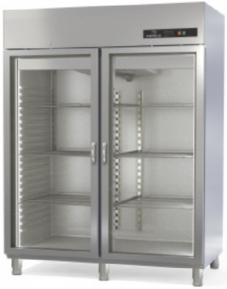 Armoire GN 1002 Refrigeration S-Line porte verre