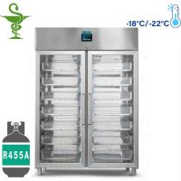 Armoire médicale 014 LEONARD (R455A)-18/-22 vitrée