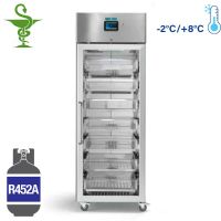 Armoire médicale 07 LEONARD(R452A)-2°C/+8°C vitrée