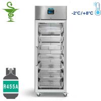 Armoire médicale 07 LEONARD(R455A)-2°C/+8°C vitrée