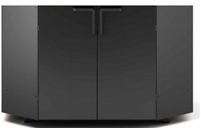 Armoire neutre avec roulettes