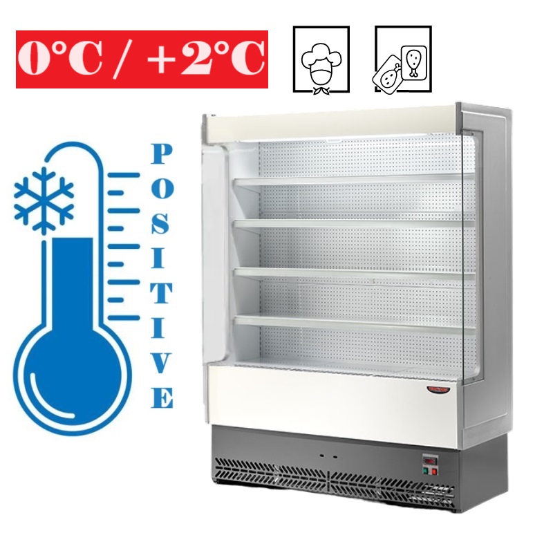 Armoire réfrigérée Prof 60 INOX avec groupe frigorifique