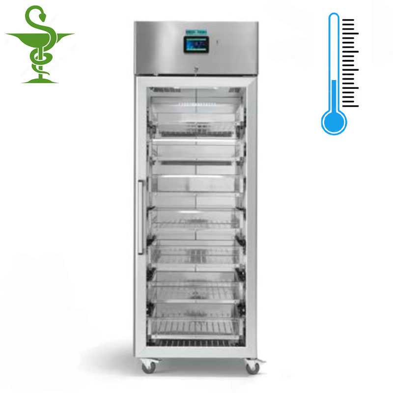 Armoire réfrigérée médicale porte vitrée négatif