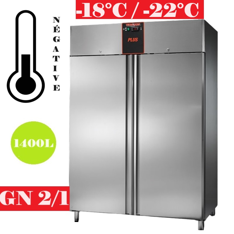 Armoire réfrigérée negative GN 2/1 - 1400L