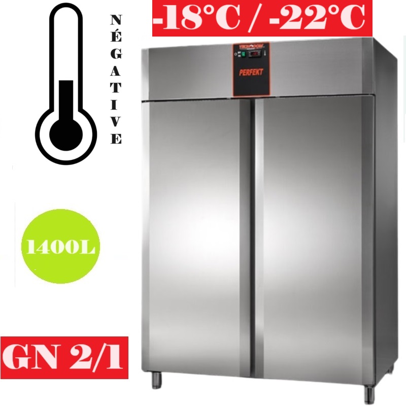 Armoire réfrigérée négative GN 2/1 PERFEKT 1400L