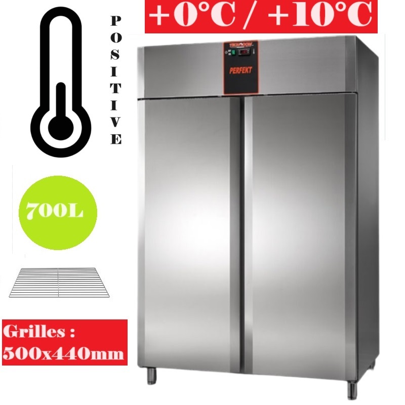 Armoire réfrigérée positive 1200L Grilles 500x440