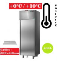 Armoire réfrigérée positive 400L - GRILLES 500X440