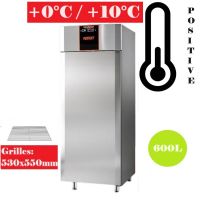 Armoire réfrigérée positive 600L - Grilles 530x550