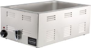 BAIN-MARIE AVEC ROBINET DE VIDANGE