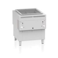 Barbecue à gaz professionnel compact inox