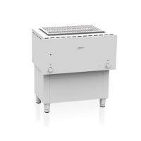 Barbecue à gaz professionnel inox compact