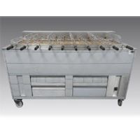 Barbecue portugais 13 grilles rotatives