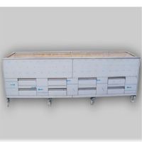Barbecue portugais grilles fixe 3000mm