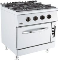 BASE 700 CUISINIERE A GAZ 4 BR. AVEC FOUR À GAZ