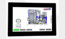 Base d'affichage couleur tactile (MTTD)