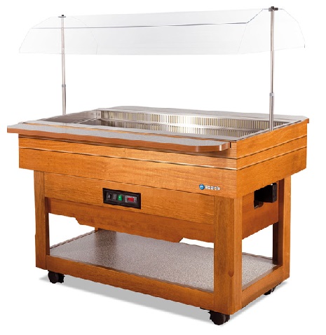 BREAKFAST Bois de noyer clair