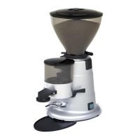 Broyeur à café professionnel à dosage manuel Gris