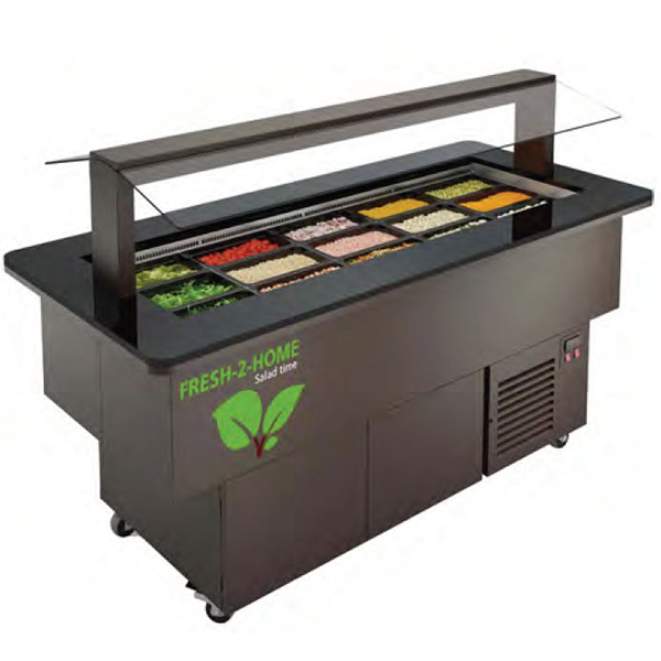 Buffets Salade SUPREME CENTRAL 5 GN1/1 - Restoconcept.com