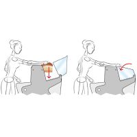 Capot de sécurité arrière JAC