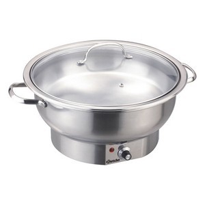 Chafing Dish electrique rond 3.8 Litres