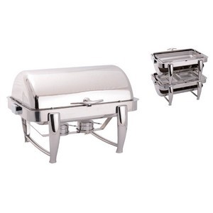 Chafing Dish GN1/1 empilable finition miroir poli