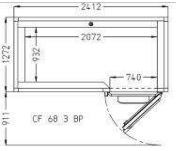 Chambre de pousse Double Flux 3 BP