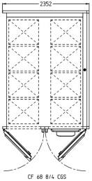 Chambre de pousse Double Flux 8/4 CG