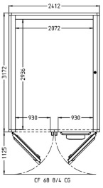 Chambre de pousse Double Flux 8/4 CGS