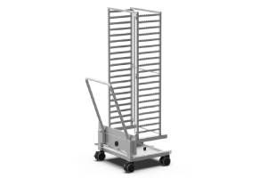 Chariot de cuisson en acier AISI 316L