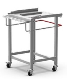 Chariot pour echelle porte-plaques