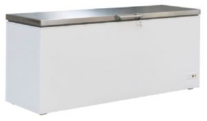 CONGÉLATEUR BAHUT COUVERCLE EN INOX 635 L