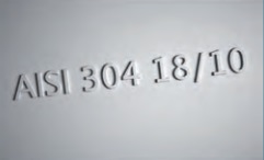 COULEUR DU BLANC STANDARD AU FAÇADE ACIER INOXYDAB